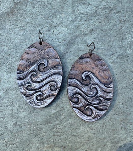 Sea Storm, Earrings