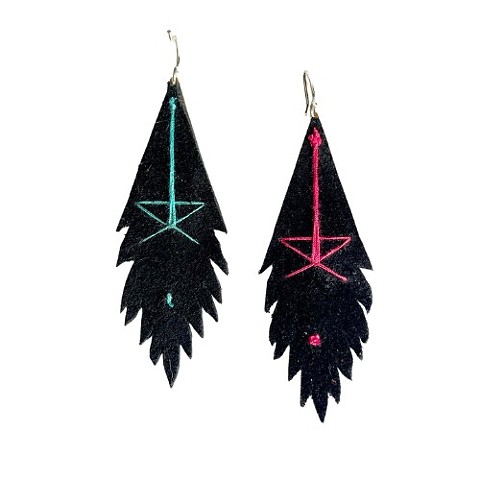Earrings for Eivor Palsdottir, Back