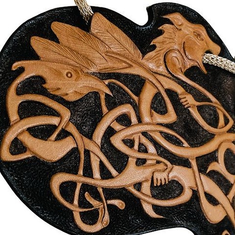 'Give 'em Hel' , Carving Detail