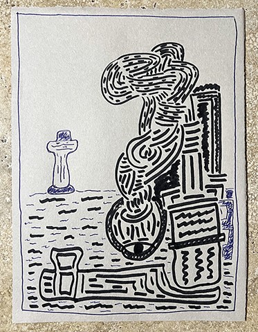 Waiting for the Boat 