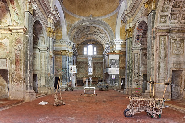 Installation in San Carlo Cremona