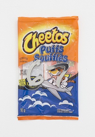 Sixty seven Cheetos (detail)