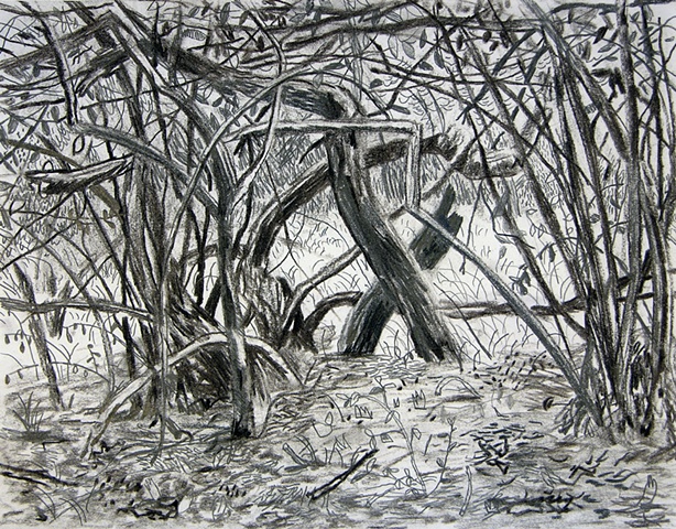 Blade Wynne, Painting, berkley, branches
