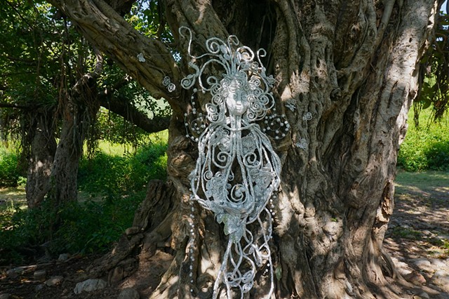 Tinfoil Spirit of the Banyan in Islamabad