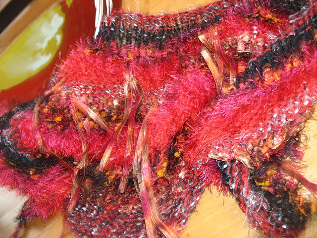 Vibrant shawl