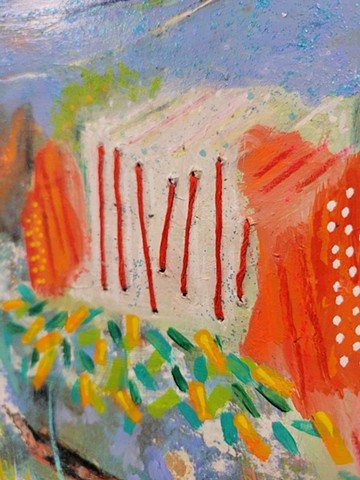 Accordion Vase (Detail) 