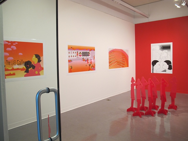 Installation view, Lab Space, Art Gallery of Greater Victoria