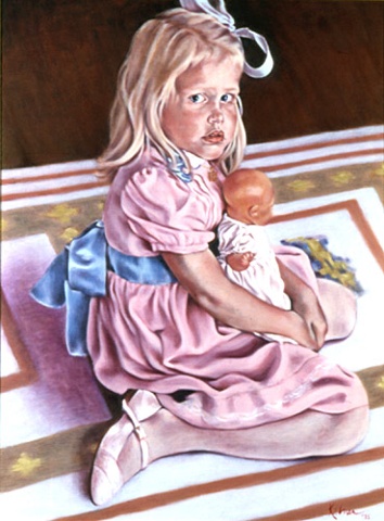 Portrait of Betsy
oil on linen
40 x 30"
(private collection)
