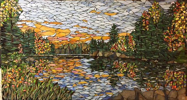 Serenity Lake (Commission at Hennepin County Medical Center, Minneapolis, Minnesota)
