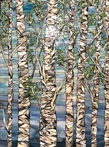 Birches (Commission)