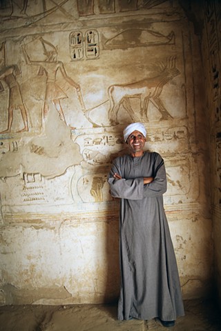 Karnak Temple guard