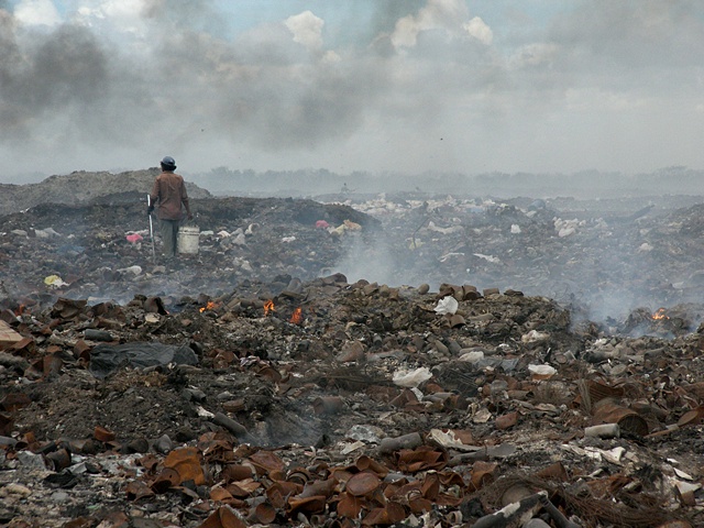 Living on a landfill