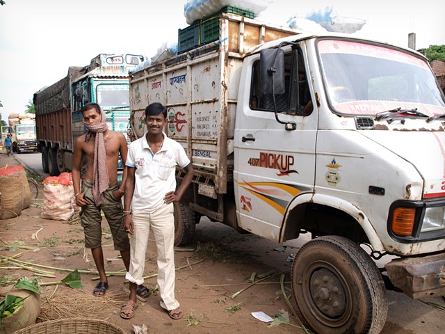 Men with truck