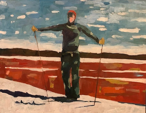 Skier, Willows