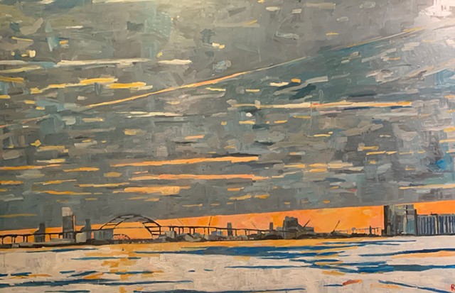 Bay, Winter