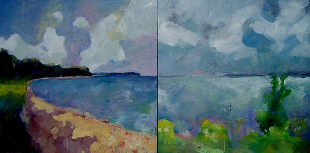 Amnicon Bay Diptych