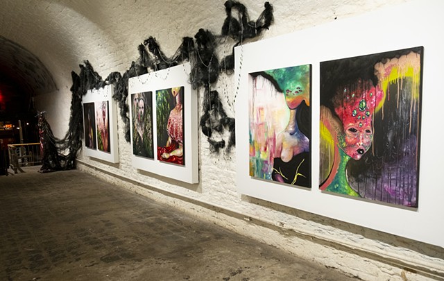 Exhibition view for 'I am a Monster'