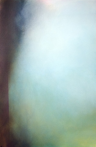 Essex coast, mucking flats at Stanford-le-Hope, Thames Haven river view abstract painting