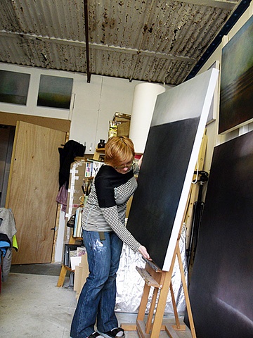 In the studio