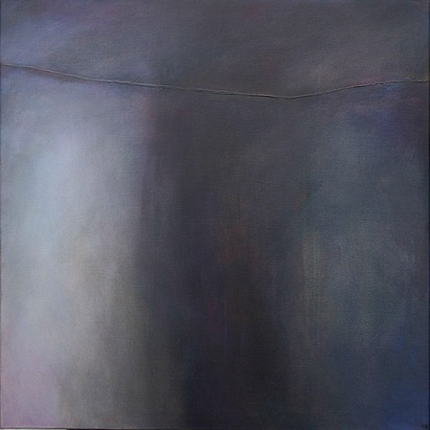 st andrews, scotland, dark, storm painting, dark, black, abstract art, england, coast
