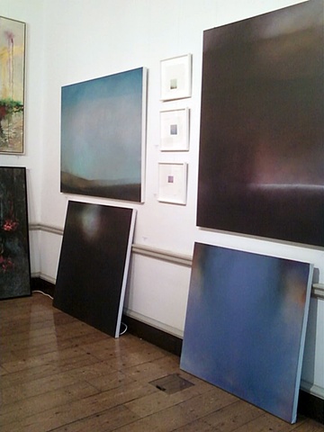 Coast paintings at Fulham Palace Art Fair