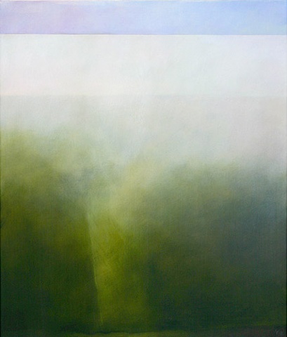 brightlingsea, essex, green, water, original painting, landscape painting, horizon, seascape, abstract
