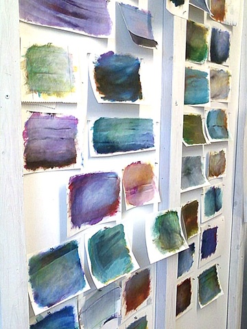 Small painting studies, 2011