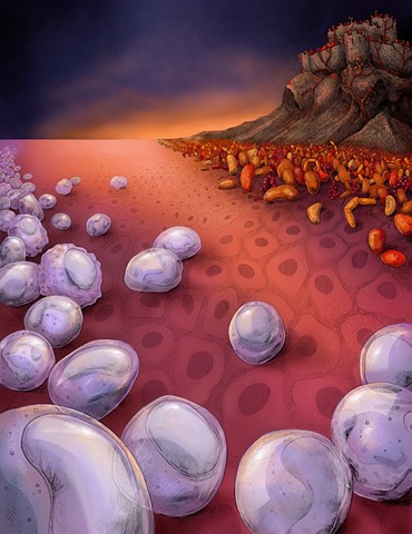 Untitled (Immune battle)