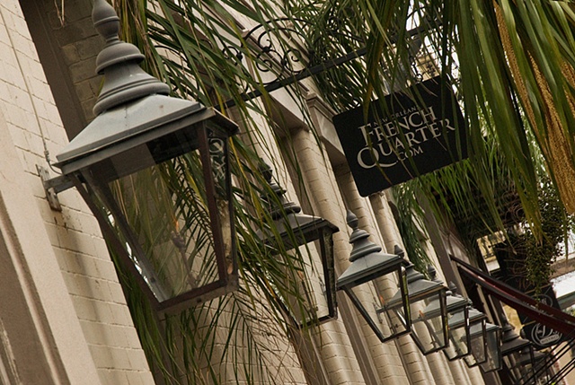 French Quarter Gas Lamps New Orleans
