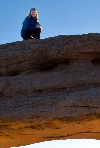 Here I Am 
Mesa Arch - Utah