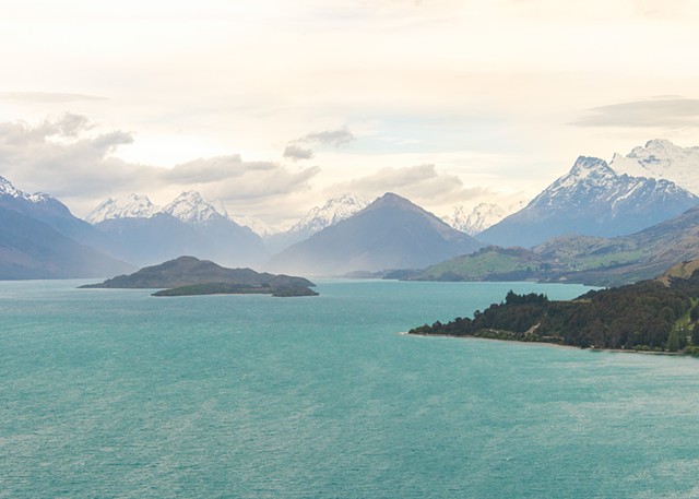 Scenic view on the way from Queenston to Glenorchy