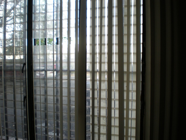 Blinds For Blindness,
 Site- specific Installation,
Curated by Pedro Velez and Sonia Carmona,
2007