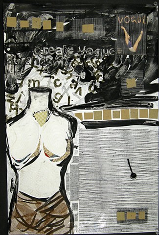 Mixed Media Drawing AP Art Student Work