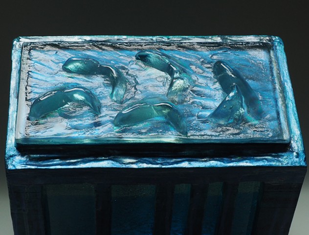 Breach detail top view