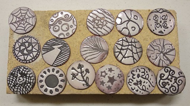 Student Samples Enameling Workshop