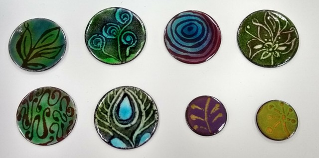 Enamel Workshop Student Work