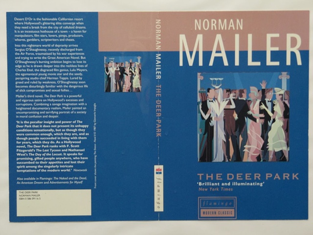 Book Cover for Norman Mailer "Deer Park" (Commissions)  1987