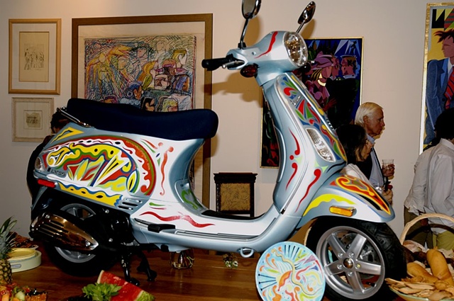 The Vespa - Commission for The Retreat Charity Event (1) © 2006
