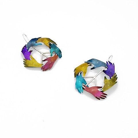 Kelly inclusion earrings