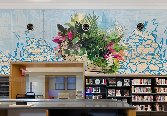 detail, We just wanted to have a rowboat in the room, and now there is