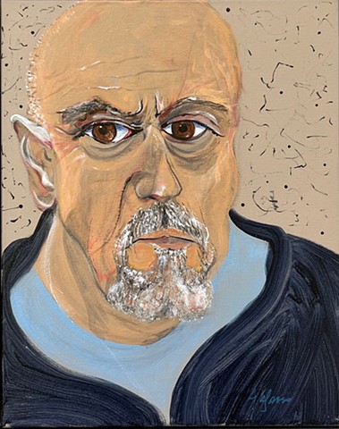 Self Portrait (blue T)