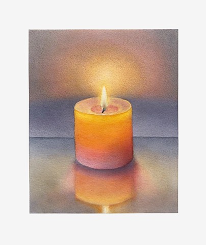 Untitled (pink candle) 