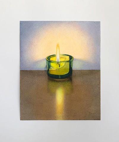 Untitled (yellow candle) 