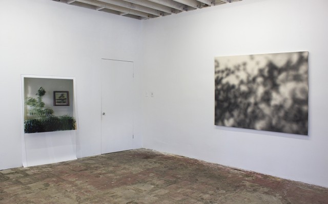 Installation view, "In Chambers", Ms Barbers, Los Angeles