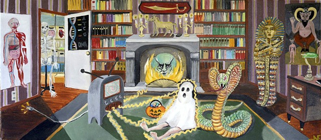 Halloween at the Office-SOLD