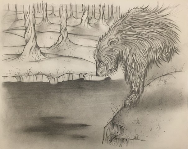 Bear Drawing #9