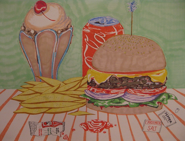 American Meal -SOLD