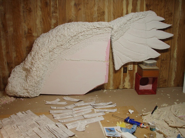 Vulture Wing in Progress