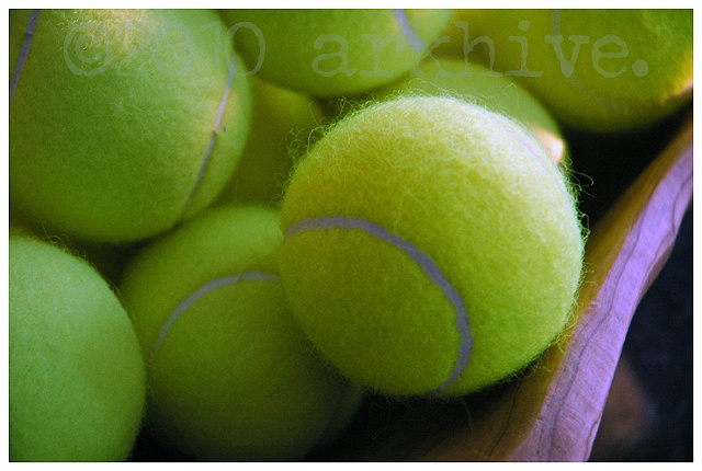 tennis balls