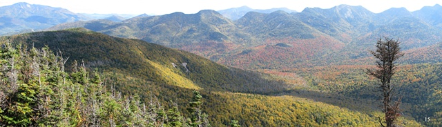 Adirondack Mountains of New York, autumn, foliage